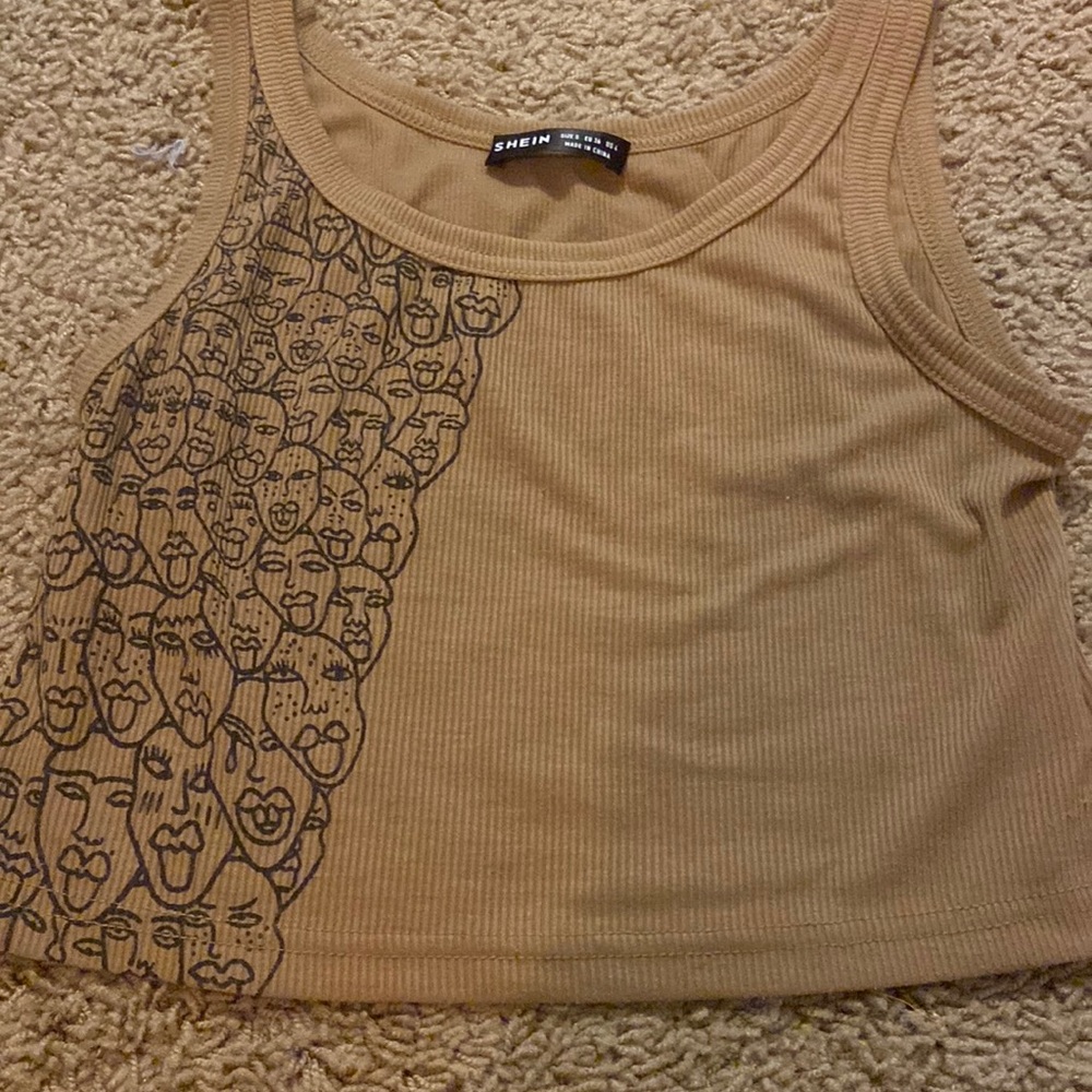 Brown Shein Tank